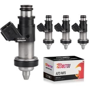 Fuel Injector Pack of 4 1 Holes Compatible with Suzuki Hayabusa GSX1300 | for Suzuki Hayabusa GSX1300R GSX1300RZ 1999-2007 GSX-R600 GSX-R600Z 2001-2003 GSX-R750 2000-2003 GSX-R1000 2001-2002