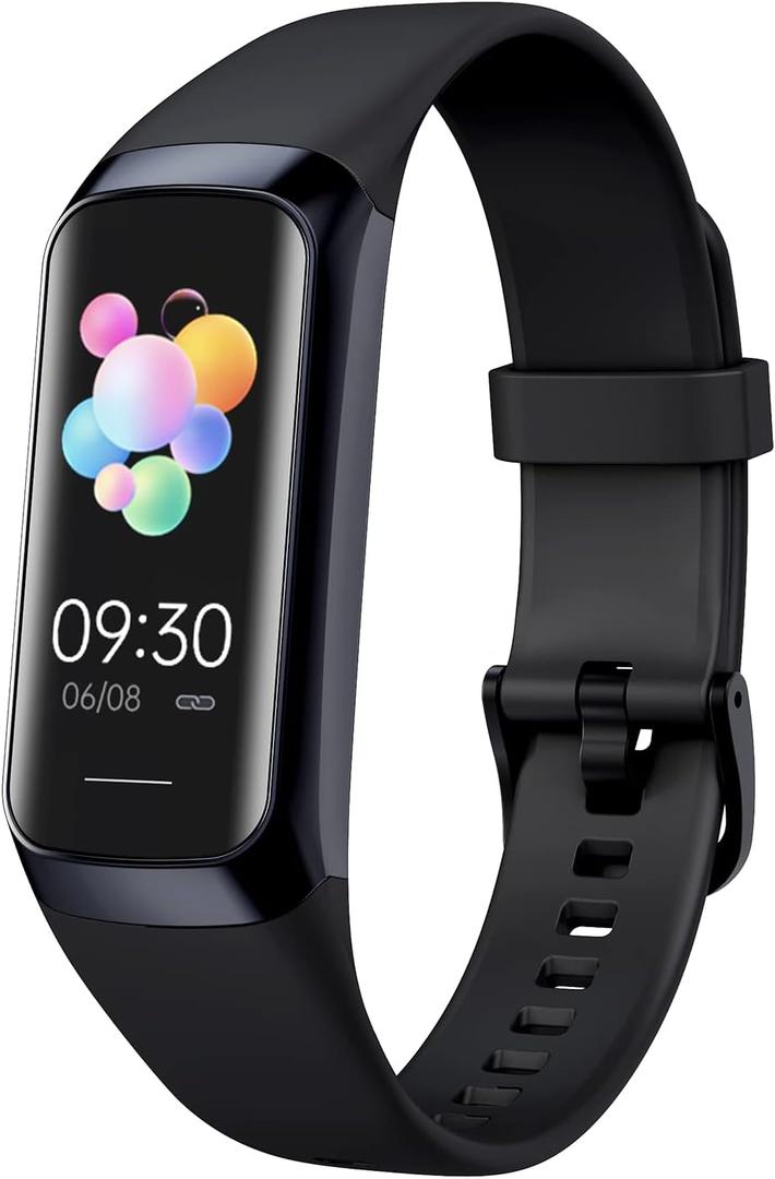 Fitness Activity Tracker for Men Women,Smart Watch with Blood Pressure Monitor Heart Rate Sleep Monitor IP67 Waterproof Pedometer Step Counter Calorie Tracker Health Watch