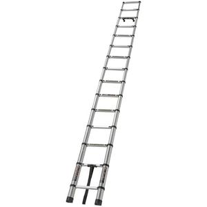 Lippert On-The-Go Portable, Telescoping RV Ladder - 14.5' — Enhanced Stability and Safety - Retracts to 35.75" - Sturdy 330 lb. Capacity - Compatible with Lippert Ladder Receiver - 2021126697