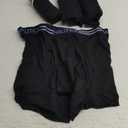 Nautica Men's Classic Cotton 4-Pack Boxer Briefs (Large, Black)