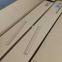 DAKASON 4FT Linkable LED Linear Light, 35W Down 15W Up Light, 3/4/5000K CCT Selectable, Commercial Linear Lighting Fixture for Office, Dimmable Suspended Lighting for School, Market, 4Pack White