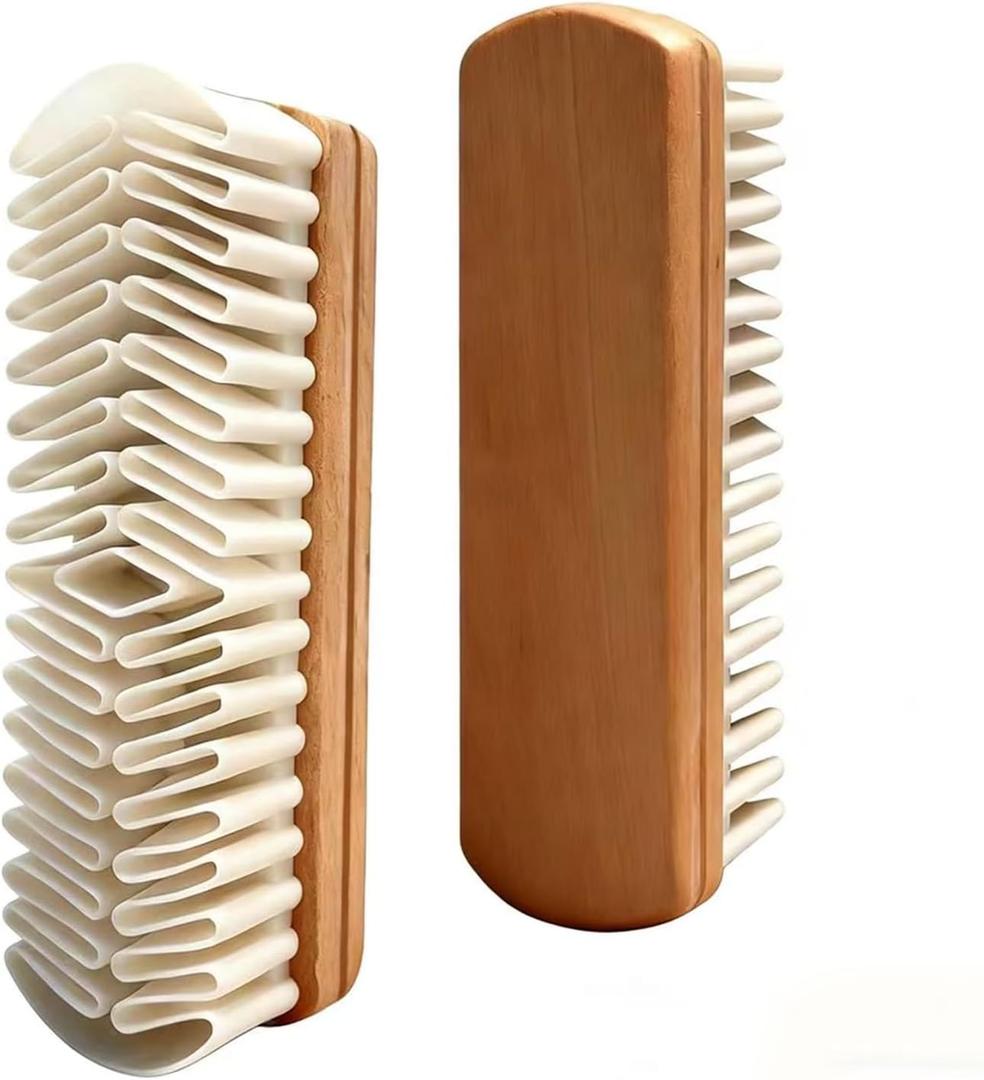 3 x 2 Pack Suede Brush and Suede Eraser, Suede Brush for Shoes, Suede Eraser for Shoes, Universal Suede Cleaning kit for Shoes, Bags, Jackets, Furniture
