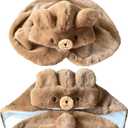 YQYS Dog Cat Halloween Costumes Warm Plush Poncho for Small Dogs Kitten Halloween Outfit Costums for Teacup Dog Puppy Clothes for Chihuahua Yorkie Maltese Min Pin Pomeranian Poodle Teddy Bear Medium