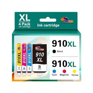 910XL Ink Cartridges for HP Printers Compatible for HP 910XL Ink Cartridges Combo Pack