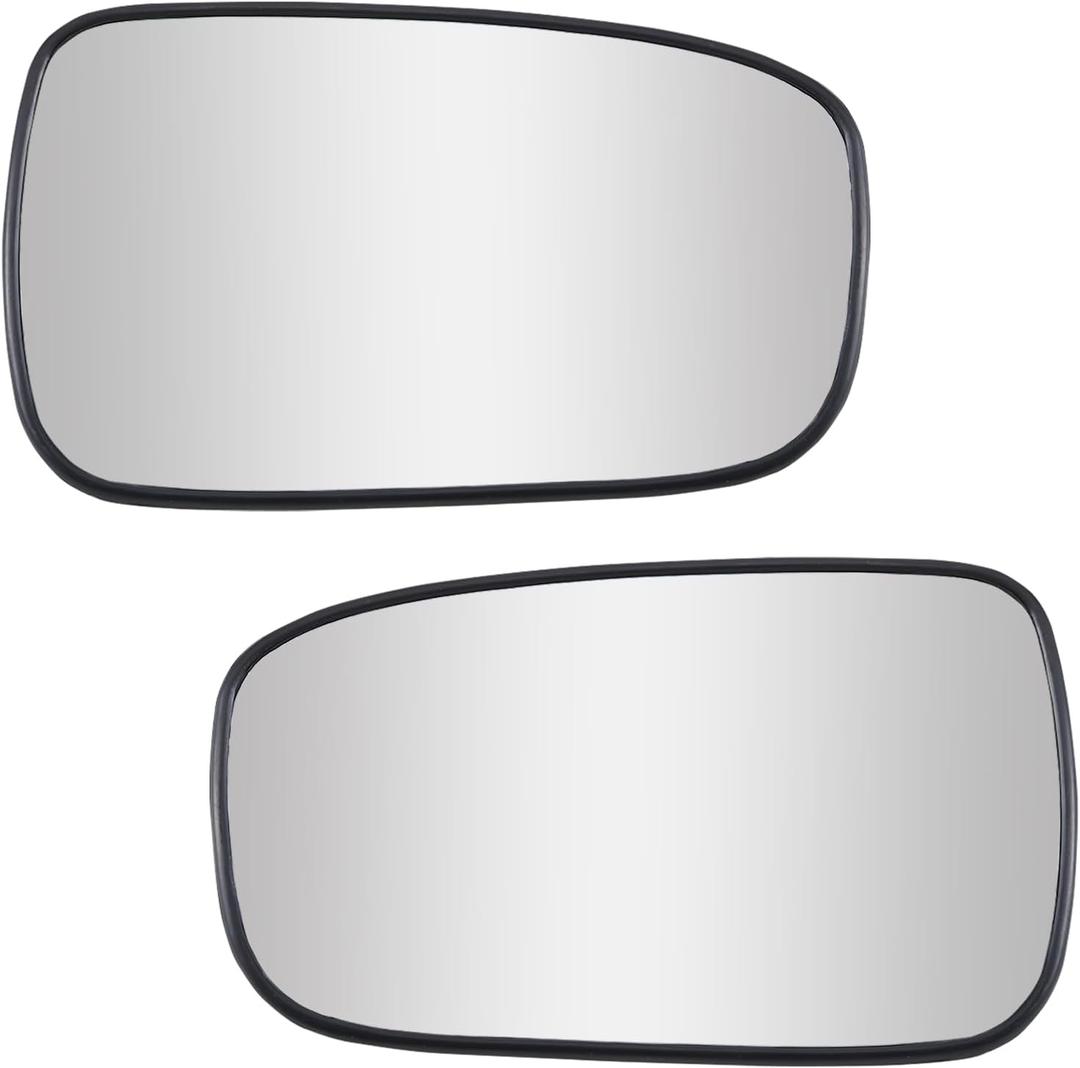 Driver Side and Passenger Side Mirror Replacement for Honda Accord 2003 2004 2005 2006 2007 - Mirror Glass, Rear View Mirrors Glass