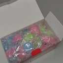 28PCS Valentines Gifts Cards with Kawaii Mochi Squishy Toy, Glow in The Dark Mini Cute Animal Squishies Stress Relief Toy for Kids, Valentine Party Favors, Classroom Exchange Prizes