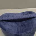 Knee Pillow for Side Sleepers - Relief from Sciatica Pain, Back/Leg Pain, Pregnancy, Hip and Joint Pain Memory Foam Leg Pillow + Free Sleep Mask and Ear Plugs (Blue)