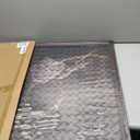 20x27 Picture Frame Walnut Brown with Black Back Board Curved Extra Wide Edges, Wooden Vintage Style Puzzle Frame 20x27 for Wall Decor.