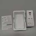 4-in-1 Retractable Gan Wall Charger Plug for iPhone 17 USB C,Travel Essentials Brick Multiport,3ft Lightening+ Type C Cables,40W Fast Charging Foldable Block for iPhone 17 Pro/16/15/14/13,iPad,Galaxy