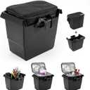 PSLER Defender Center Underseat Storage Bin + Ice Bag, Removable Under Seat Storage Box Dry Box for 2016 2017 2018 2019 2020 2021 2022 2023 Can Am Defender MAX HD5 HD6 HD8 HD10 Replace OEM #715003446