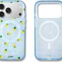 Sonix Case for iPhone 17 Pro | Compatible with MagSafe | 10ft Drop Tested | Lemon Gingham