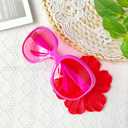 24PCS Hawaiian Luau Leis Party Decorations Supplies Set,Hawaiian Leis,Flos Hibisci Hair Clips, Hawaiian Sunglasses, Beach Balls for Summer Beach Pool Birthday Decor Favors