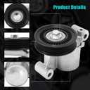 AULINK 39368 Belt Tensioner Assembly with Pulley (2.0L L4) For Ford EcoSport 2018-2021,Focus 2012-2018 CM5E6A228AA CM5E6A228AB CM5Z6B209A
