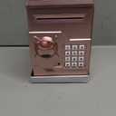 Totola Piggy Bank Electronic Mini ATM for Kids Baby Toy, Safe Coin Banks Money Saving Box Password Code Lock for Children,Boys Girls Best Gift (Rose Gold)