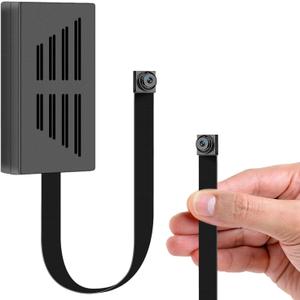 64GB Mini Video Cameras 1080P Portable Nanny Video Loop Recorder with Motion Detection Security Cameras for Outdoor Home Office Security(No WiFi Function)