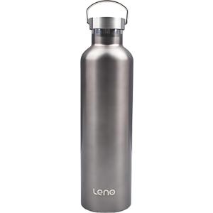 Stainless Steel Insulated Water Bottle, Double Wall, Wide Mouth, Leak Proof, Keep Drinks Cold and Hot, Sport & Camping Hiking Bottle with Handle (34, ounces)