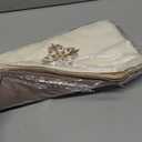 3 Pcs Vintage Brown Hand Towels Fancy Decorative Bathroom Towels 13.3 x 29.5'' Luxury Damascus Embroidered 100% Cotton Soft Absorbent for Bathroom Kitchen Boho Decor (Cute Color)