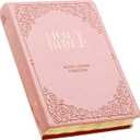 KJV Holy Bible, Giant Print Full-size Faux Leather Red Letter Edition - Thumb Index & Ribbon Marker, King James Version, Pink (KJV Full Size GP Editions)