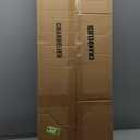 Siljoy 12-Light Modern Crystal Chandelier Gold Rectangular K9 Crystal Raindrop Chandelier, Luxury 2-Tiers Adjustable Ceiling Pendant Light Fixture for Dining Room Kitchen Island, L47'' x W10'' x H10''