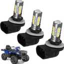3Pcs 270W High Power LED Light Bulbs 6000K 4800LM Headlight Replacement for Polaris Sportsman ACE HAWKEYE MAGNUM RANGER RZR