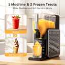 120oz Party-Size Soft Serve & Slushie Machine
96oz Liquid Capacity, Ice Cream Maker, Auto-Reverse Mix, 15 Min Freeze, 5 Presets, Self-Clean for Margaritas, Slushies