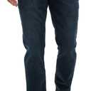 DKNY Bedford Slim Fit Jeans for Men - Tapered Leg Stretch Denim Pants, Classic 5-Pocket Styling | Mens Slim Fit Jeans (32W x 30L, Blue Black)