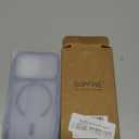 SUPFINE Magnetic for iPhone 17 Pro Case (Compatible with MagSafe)(Military Grade Drop Protection)(Camera Protection) Translucent Matte Shockproof Phone Cover,Dark Purple