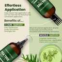 Natural Riches Tea Tree Oil for Hair - Blended with Vitamin E and Castor Oil for Hair Growth - Tea Tree Scalp Treatment for Dry Scalp - Lightweight Scalp Oil for Healthy, Strong Hair - 8 fl oz