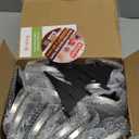 Biling Solar Ground Lights Outdoor 12 Packs, Bright 12 LEDs Solar Lights Outdoor Waterproof for Yard Walkway Garden Driveway (Warm White)