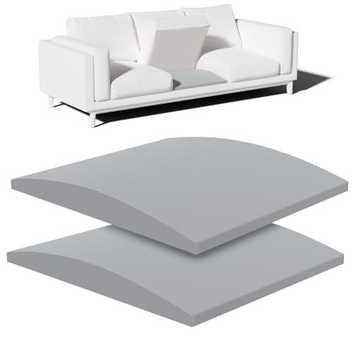 Foamagic Couch Cushion Support for Sagging Seat – 2 Pack 20x20x2 Inch Sofa Cushion Board Saver & Replacement Insert for Saggy Couch or Chair, Quick No-Tool Install with 40D High Density Foam