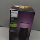 Philips Hue Calla Outdoor Smart Pathway Light, 1 Pack, White & Color Ambiance Walkway LED Lights, Weatherproof Low Voltage Lighting, Requires Bridge and Power Supply, Control with App and Voice