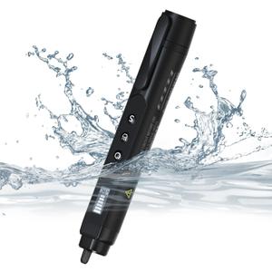 Voltage Tester Non Contact Voltage Detector Pen with Dual Range AC 12-1000V/48-1000V,Live Wire Tester with LCD Display Buzzer Alarm and Flashlight,Wire Breakpoint Finder