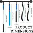 Dryer Vent Cleaner Kit - Long Dryer Vent Cleaning Brush, Dryer Lint Cleaner Remover Refrigerator Long Coil Cleaning Kit - Appliance Brush - AC Cleaning Brush Set for Household Tools