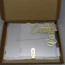 11" Acrylic Wedding Card Box with Lock, Frosted Gift Card Box for Wedding Decorations for Reception, Honeymoon Fund Money Box for Bridal Shower Decorations Party Reception Anniversary
