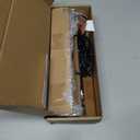 EDISHINE LED Table Lamp, Small Wood Bedside Lamp with 3 Color Temperature, Stepless Dimmable & Memory Function, Touch Control Square Nightstand Lamp for Bedroom, Living Room, One-Step Installation