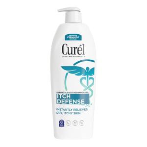 Curel Itch Defense Calming Body Lotion, Moisturizer for Dry, Itchy Skin, Body and Hand Lotion, with Advanced Ceramide Complex, Pro-Vitamin B5, Shea Butter, 20 Oz (20 Fl Oz (Pack of 1))