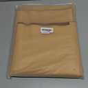 Wento Thick 2 Yard Faux Leather Fabric Soft Skin Grain PU Leather for Furniture Cover Reupholster Sofa Chairs Cushions Vinyl Upholstery (2 Yards, Brown)