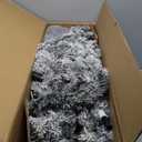 6 ft. Pre-Lit LED Flocked Snow Hinged Pine Artificial Christmas Tree with 250 White Lights