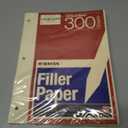 KAISA Loose Leaf Notebook Paper, 4x4 Quad Graph Ruled, 300 Sheets Per Lined Paper, 8" x 10.5", 3 Hole Punched for 3 Ring Binder, Canary, Made In USA (1pack)