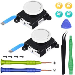 Replacement Joystick for Nintendo Switch lite, Repair Joystick Replacement Tool Kit for Switch lite and Nintendo Joycon Controller