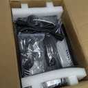 1200W Fog Machine with RGB 6LEDs Lighting Smoke Haze Generator Stage Effect Equipment for Play Theater Professional Stage Home Entertainment Halloween Party DJ Nightclub Wedding (Black)