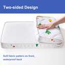Baby Bassinet Mattress 29 x 18 inches- Firm Support and Comfort Premium Foam,Noiseless and Odorless,Hypoallergenic Small Crib Mattress, Fits Moses Basket, Dual Sided with Soft Breathable Fabric