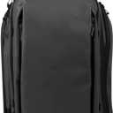 WANDRD TRANSIT Travel Backpack (35L): Expandable Carry-On Travel Backpack  Weather-Resistant, Laptop Compartment, Dual Side Access & Camera Cube Compatible Adventure Bag (Black)