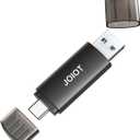 JOIOT 128GB USB C Flash Drive Dual USB 3.0 Flash Drive Type C + USB A Portable Type-C Flash Drive 2-in-1 USB-C Thumb Drive for Smartphone Tablet Computer Mac iPhone 15 Black