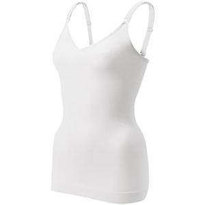 EUYZOU Women's Shapewear Tummy Control Tank Tops - CrissCross Adjustable Straps Seamless Body Shaper Compression Camisole XXL EUYZOU Women's Shapewear Tummy Control Tank Tops - CrissCross Adjustable Straps Seamless Body Shaper Compression Camisole XXL