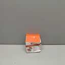 2-Pack Exfoliating Body Scrubber by Dylonic - Ingrown Hair & Razor Bump Solution - Silicone Back Scrubber - 4x3 Inch - Pre-Shave Body Exfoliator - Unisex Shower Essential - Orange