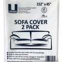SOFA Moving Covers (2 Pack) - 45" x 152" - Moving & Storage Bags - UBOXES