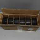 Yachi Black Ramekins 8oz 4.15 inch Set of 6, Oven Safe custard cups, Side Dishes, bouillon cups, salsa bowls, Baking Souffles Ceramic Ramekin