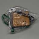 Brown Extension Cord 10Ft, Flat Plug Power Strip Surge Protector, 8 Outlets & 4 USB Ports (2 USB C), Desktop Charging Station Hidden Behind Furniture, Decorative Office Desk Accessories (Walnut Wood)