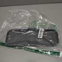 Silicone Bathroom Soap Dishes with Drain Spout-Bathroom and Kitchen Sink Organizer,Sponge Holder,Dish Soap Tray,Perfect for Dispenser,Scrubber,Bottle,Cup on Sink or Counter-Grey 12"4"